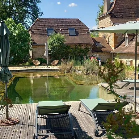 Fleurs D'eau, Le Hameau Du Quercy, Charme, Calme, Piscine Naturelle
